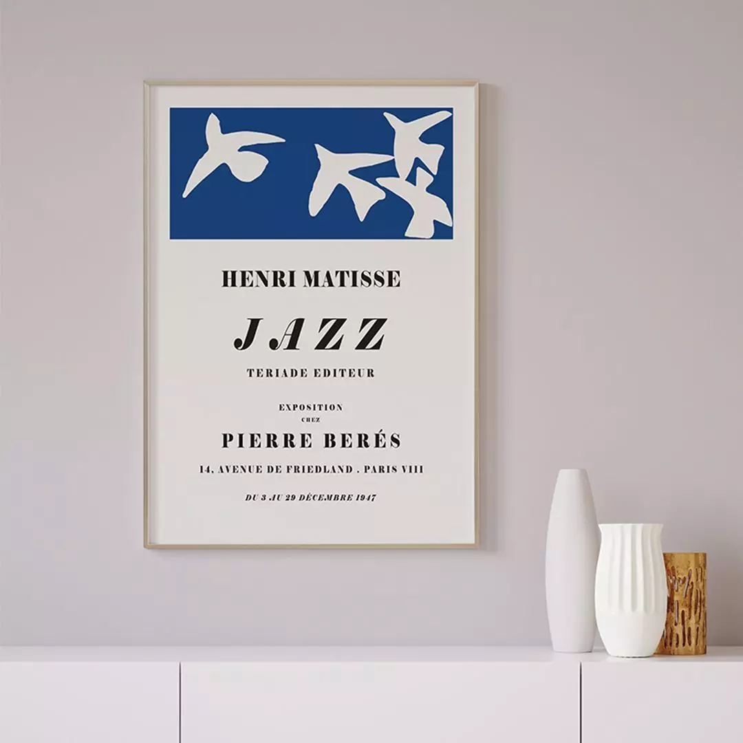 Masterpiece Vintage Exhibition Poster 3D model