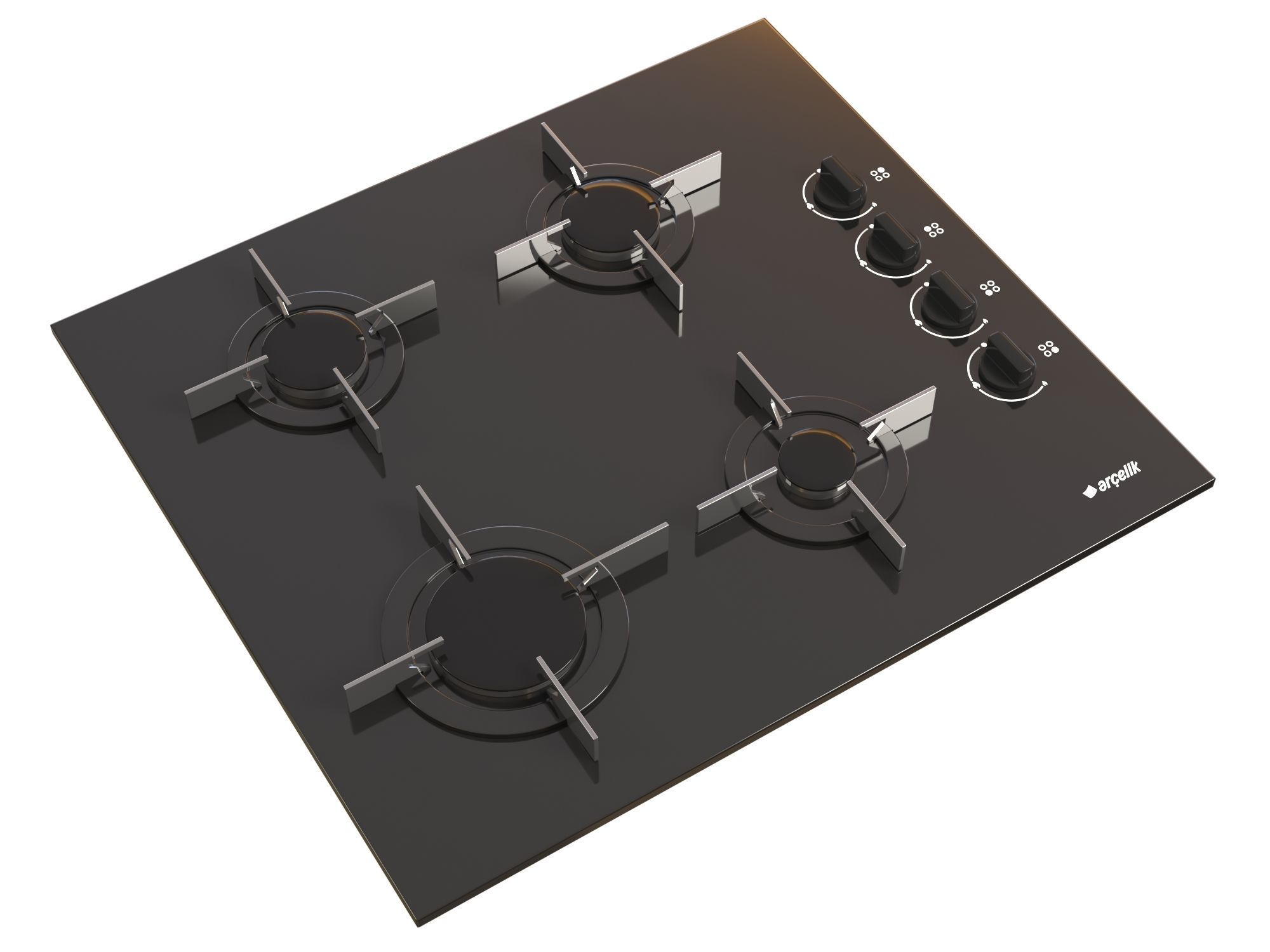 Countertop Stove Arcelik OCD T 601 ES 3D model CGTrader