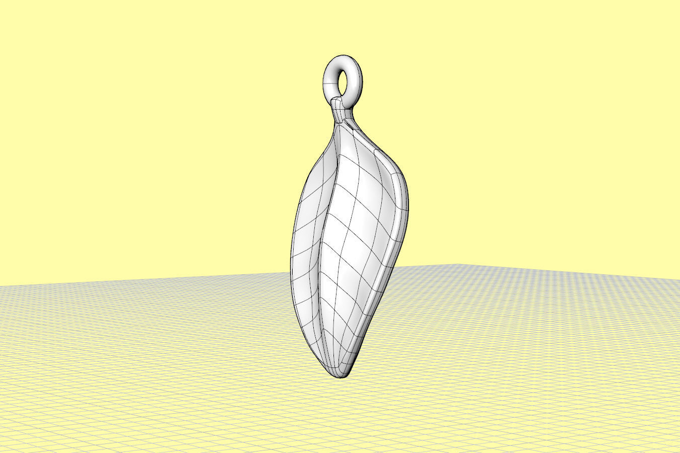 Leaf Charm Set - Leaf Charm for Ring Earrings Bracelet 3D print model_20