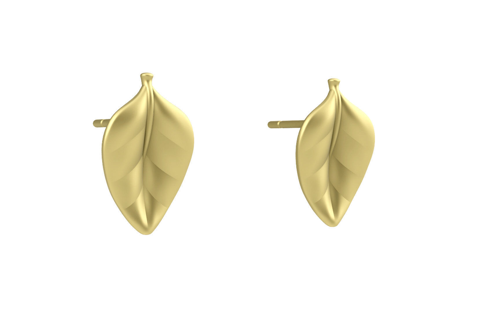 Leaf Charm Set - Leaf Charm for Ring Earrings Bracelet 3D print model_10