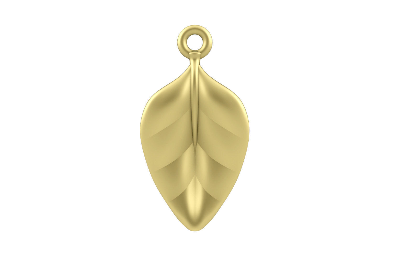 Leaf Charm Set - Leaf Charm for Ring Earrings Bracelet 3D print model_3