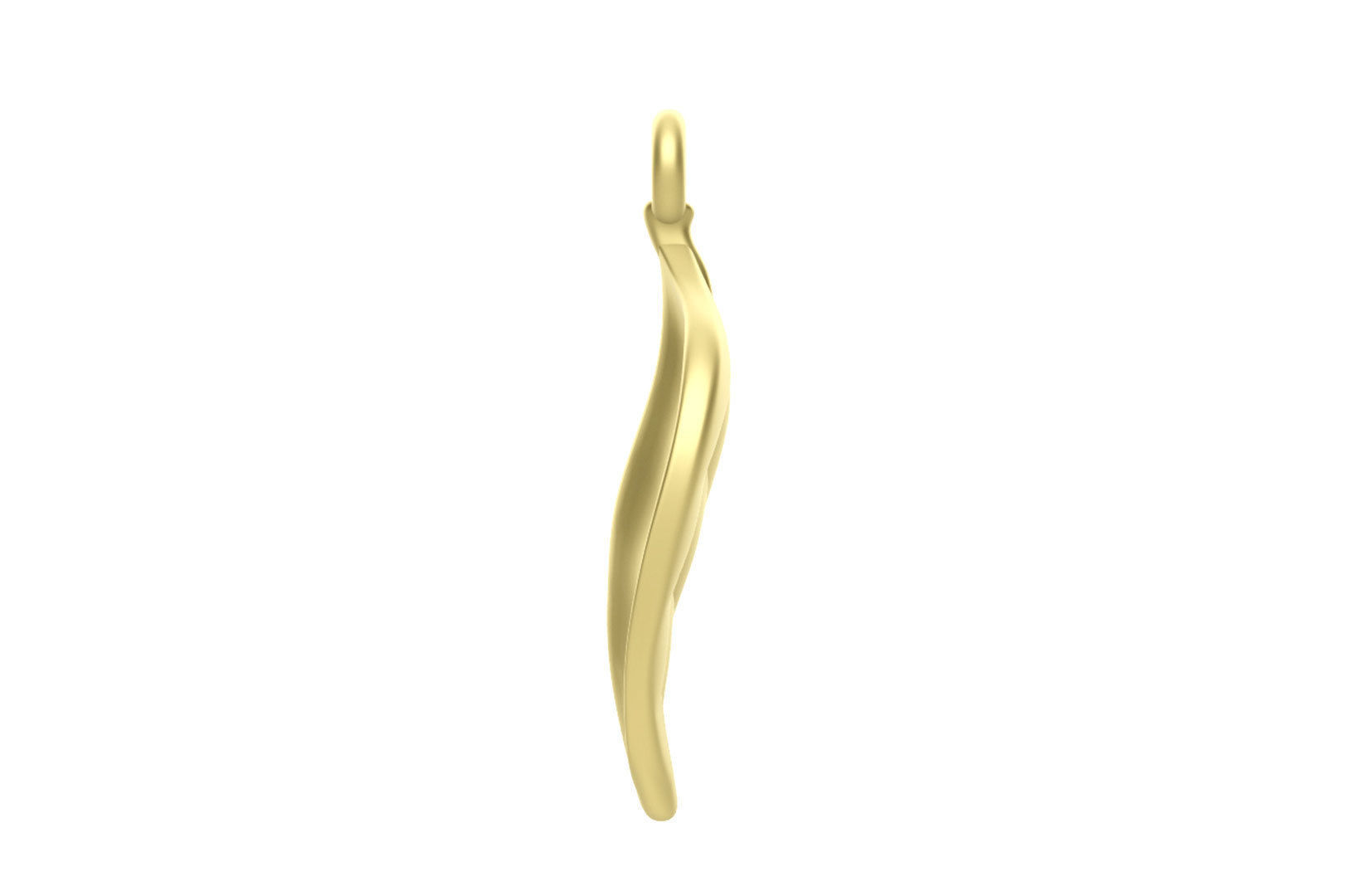 Leaf Charm Set - Leaf Charm for Ring Earrings Bracelet 3D print model_4