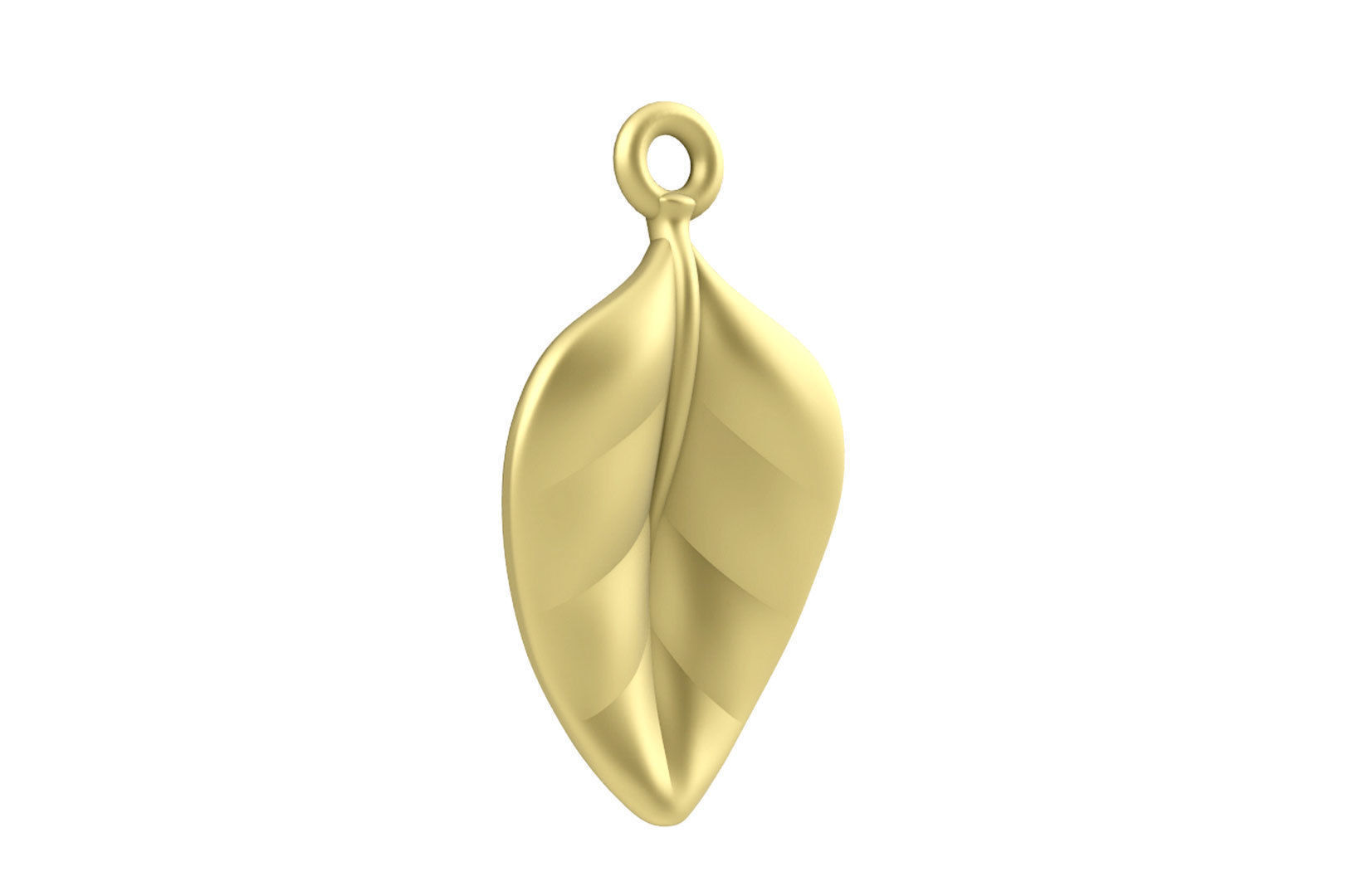 Leaf Charm Set - Leaf Charm for Ring Earrings Bracelet 3D print model_2