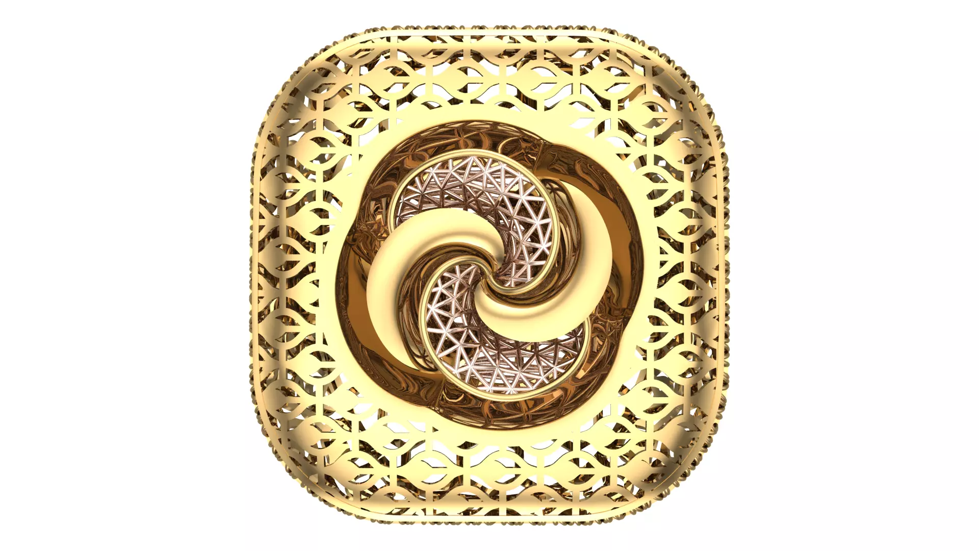 DOUBLE PIECE RING COLLECTION-R06 3D print model_0