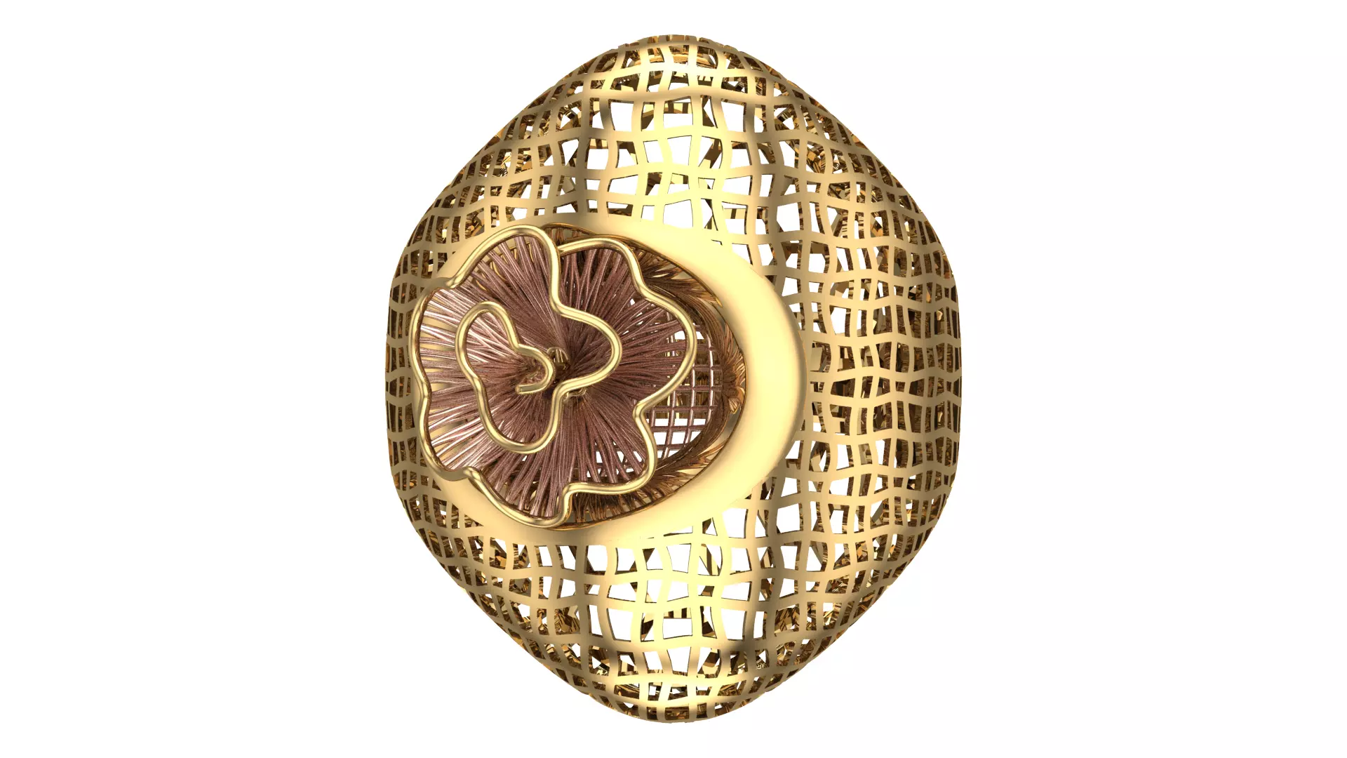 DOUBLE PIECE RING COLLECTION-R07 3D print model_0