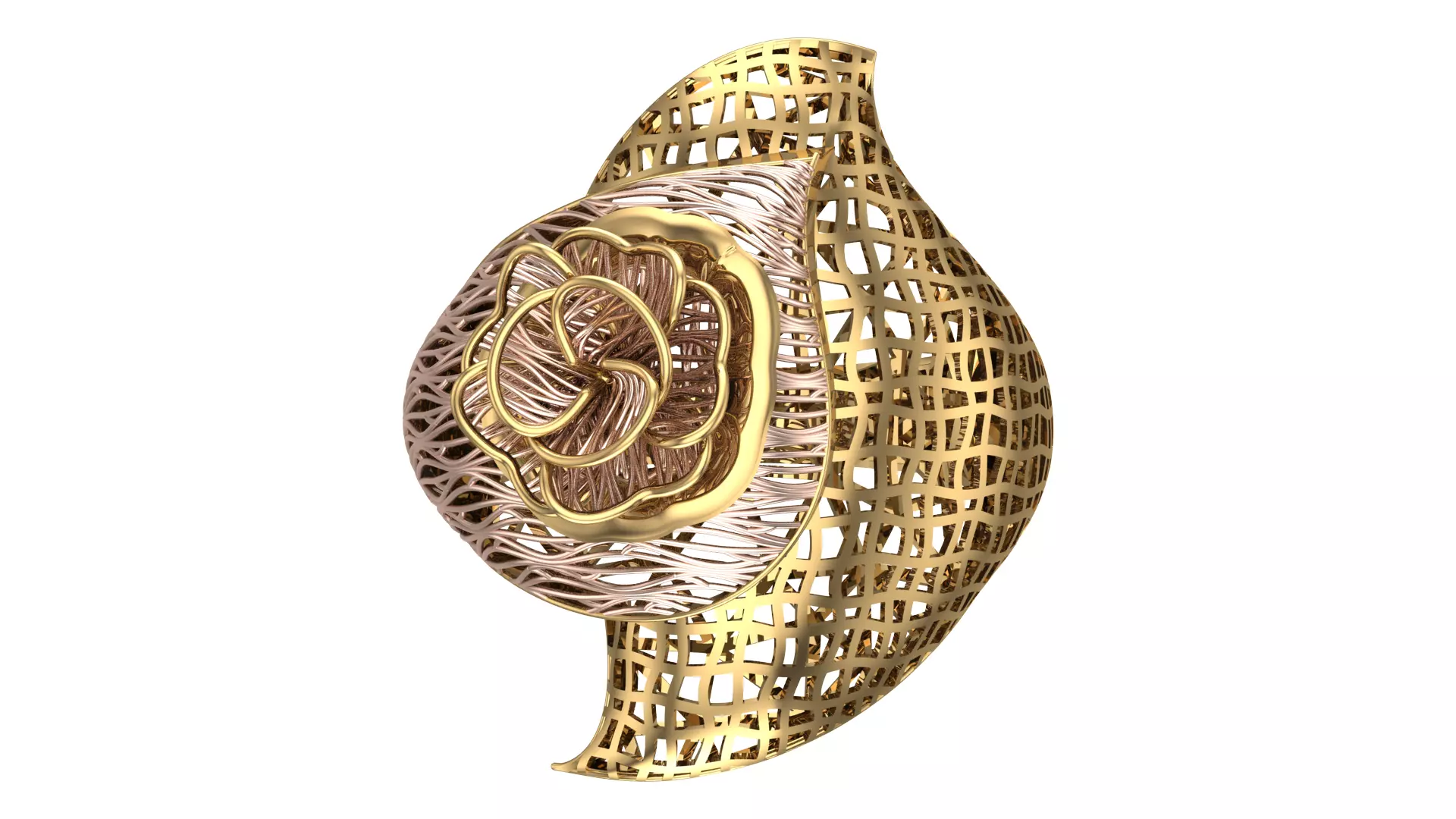 DOUBLE PIECE RING COLLECTION-R10 3D print model_0