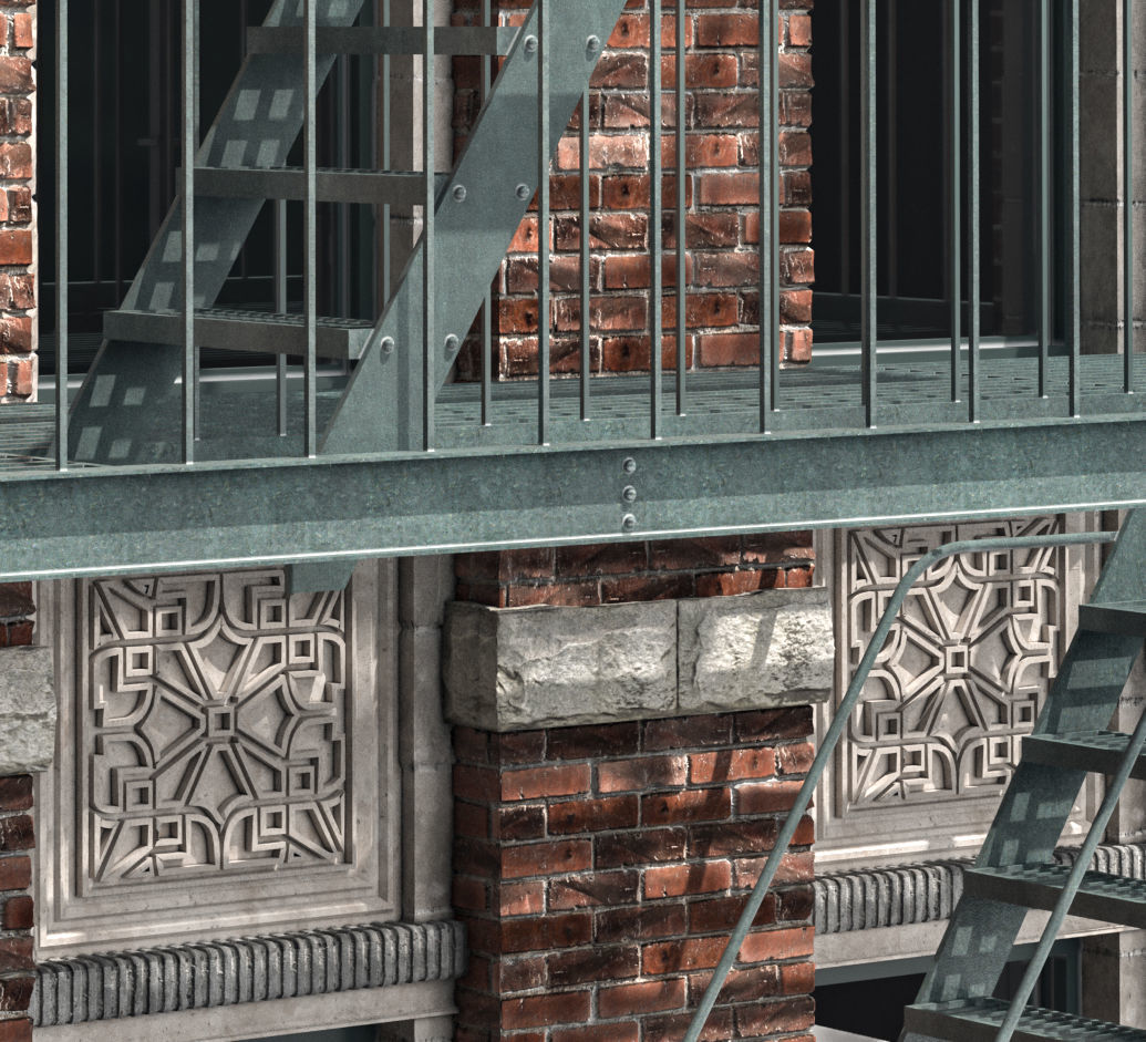 brick building 2 3D model_12