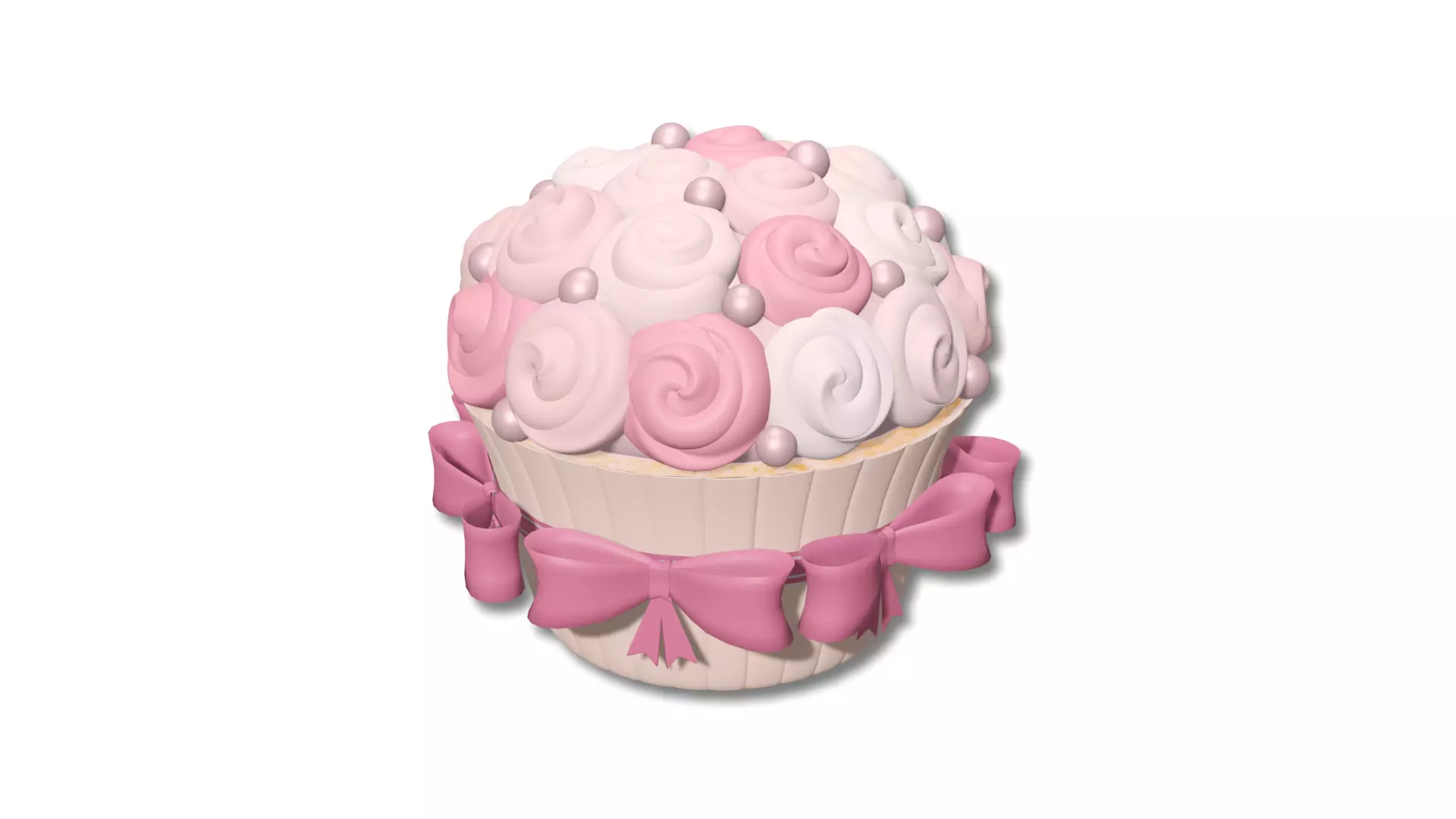 Cupcake 3d Model 3D model_0