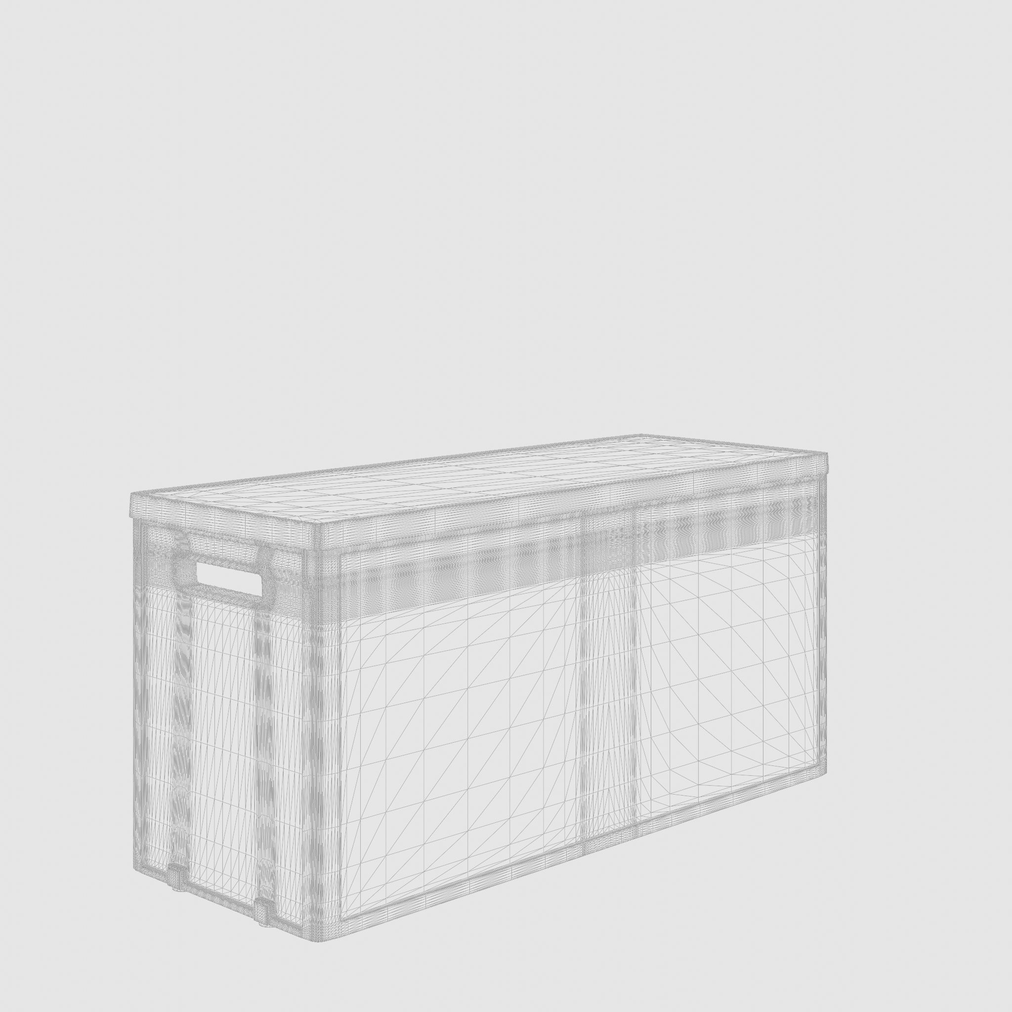 Pillow case Emily 3D Model Low-poly 3D model_5