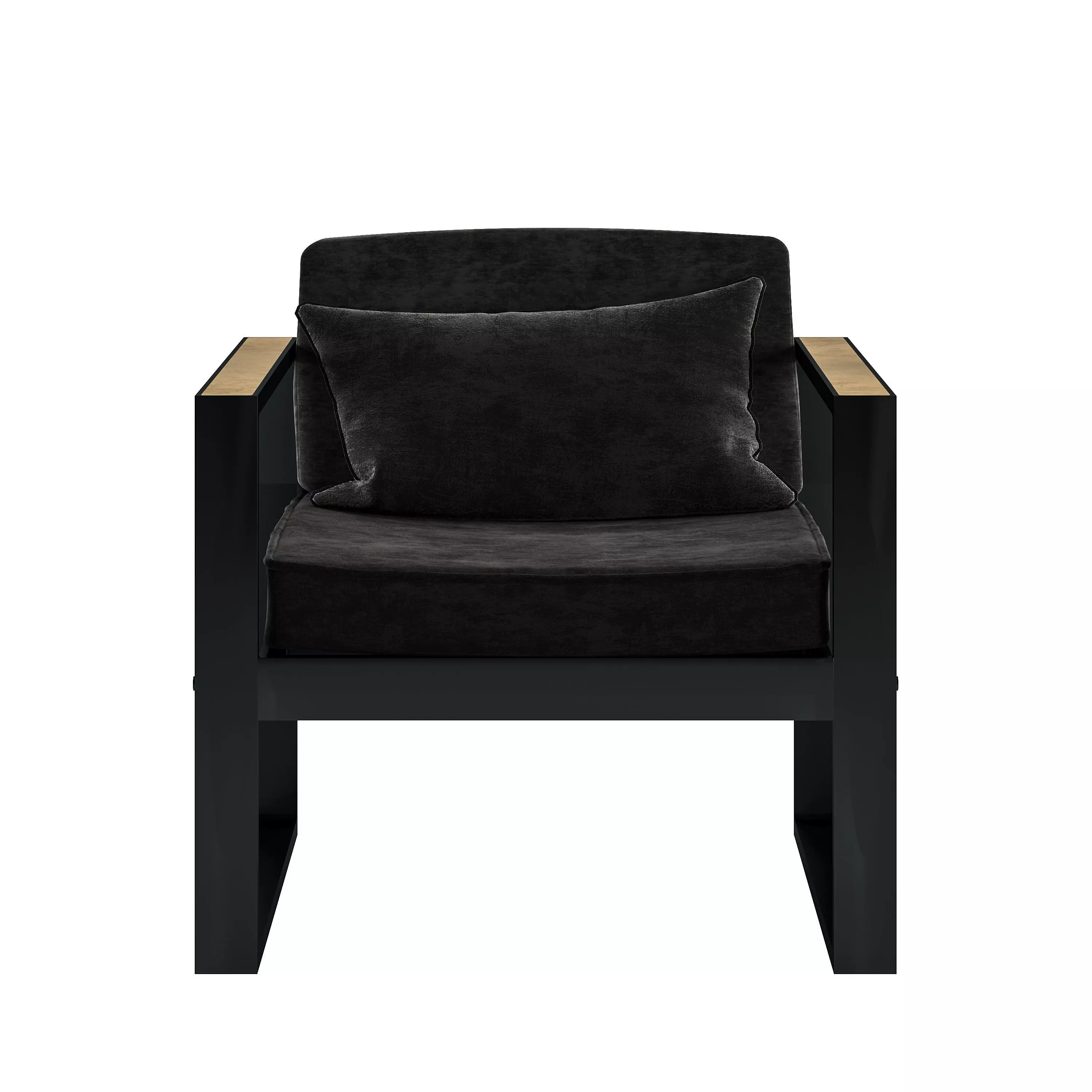 BlackBrass Chair by Pikartlights Free 3D model