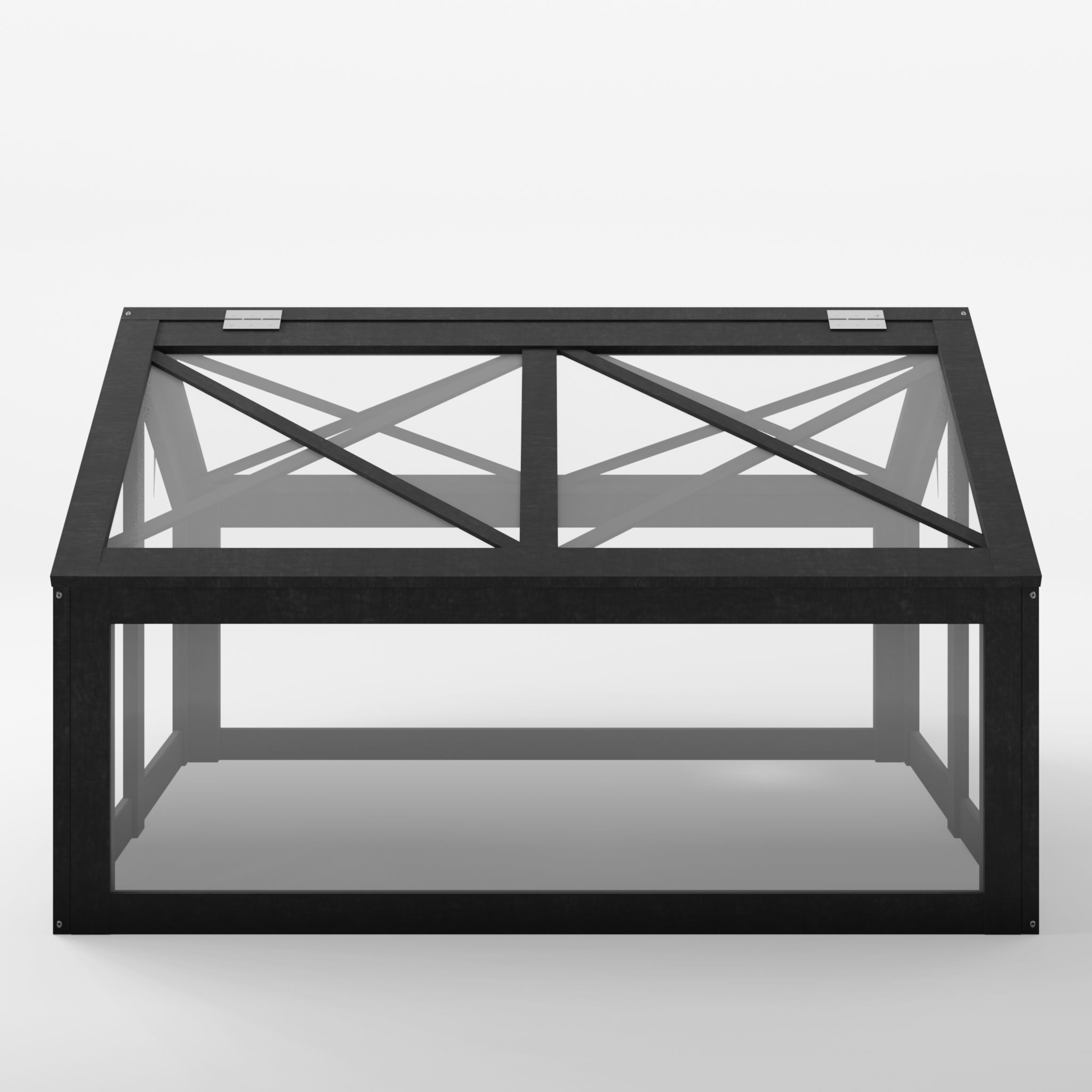 Greenhouse Eleonore 3D model Low-poly 3D model_1