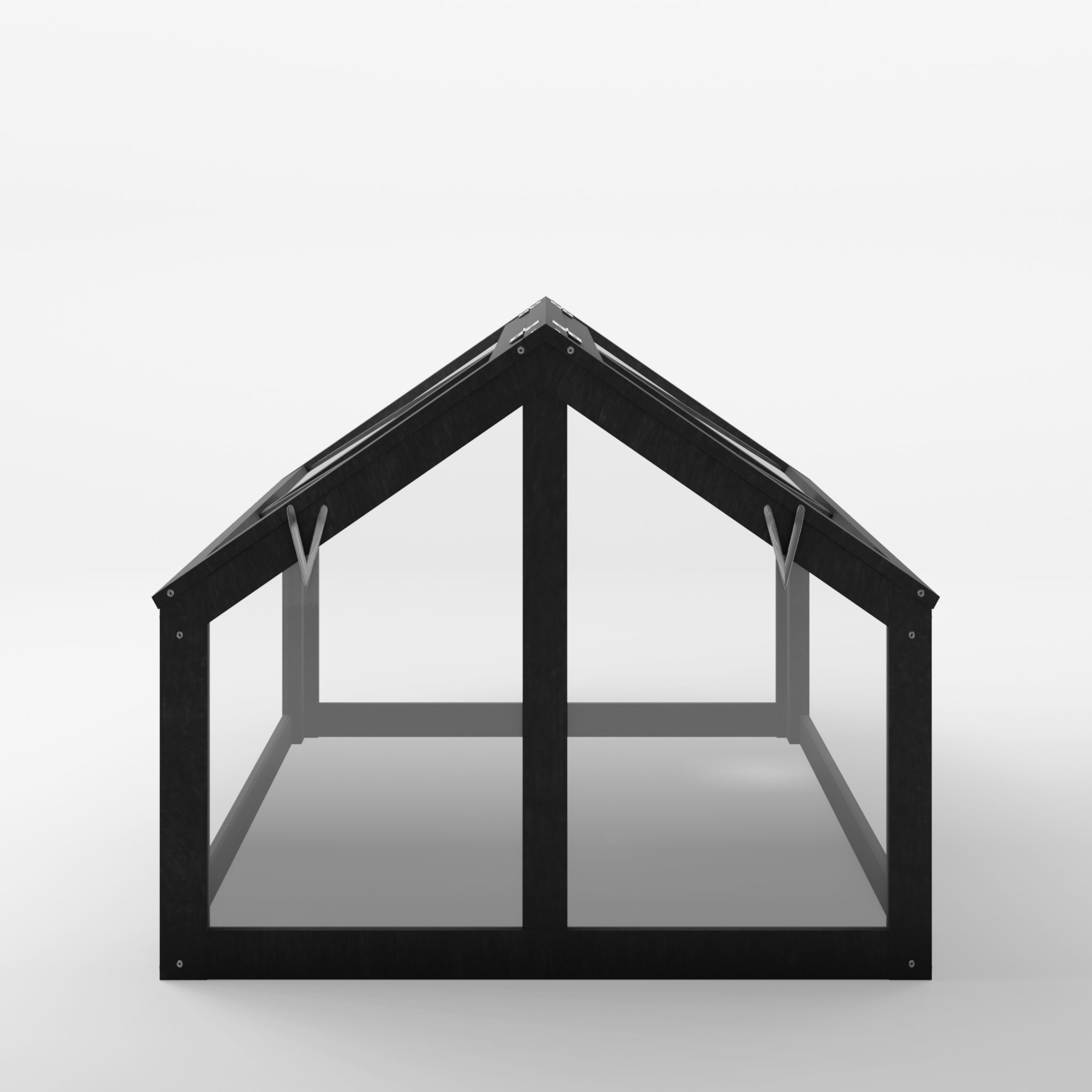 Greenhouse Eleonore 3D model Low-poly 3D model_2