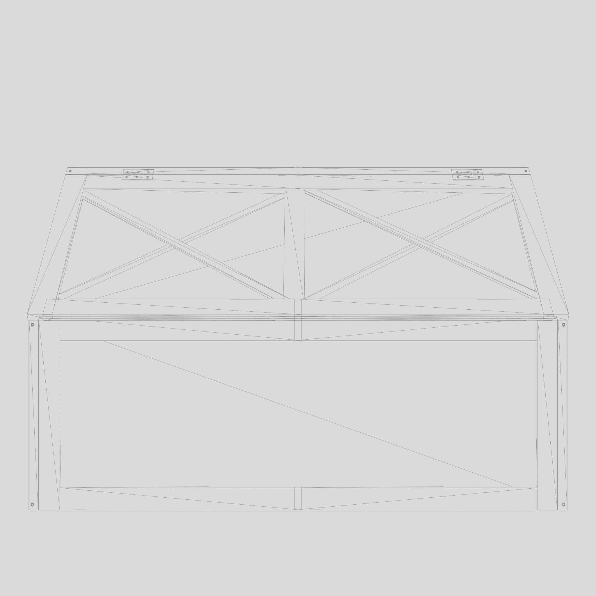 Greenhouse Eleonore 3D model Low-poly 3D model_4