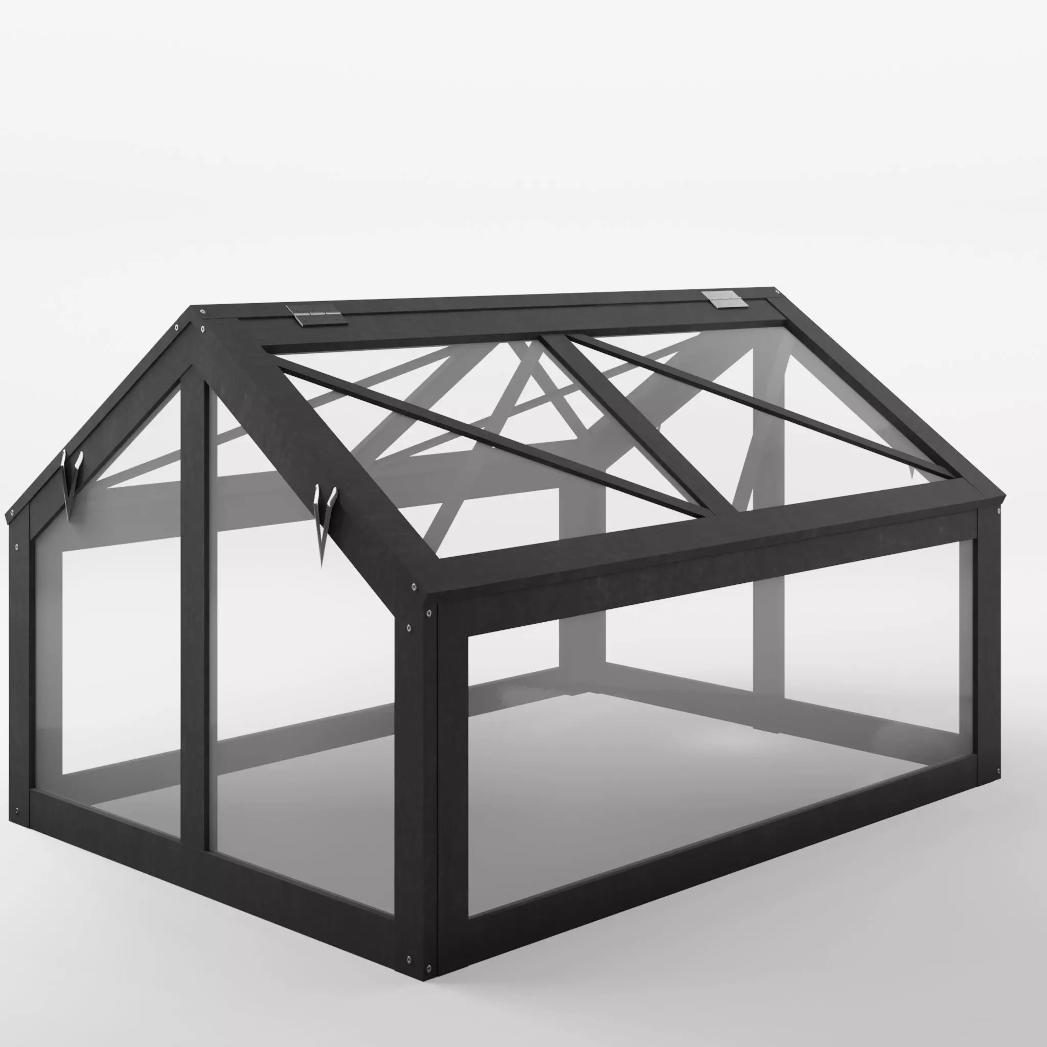 Greenhouse Eleonore 3D model Low-poly 3D model_0
