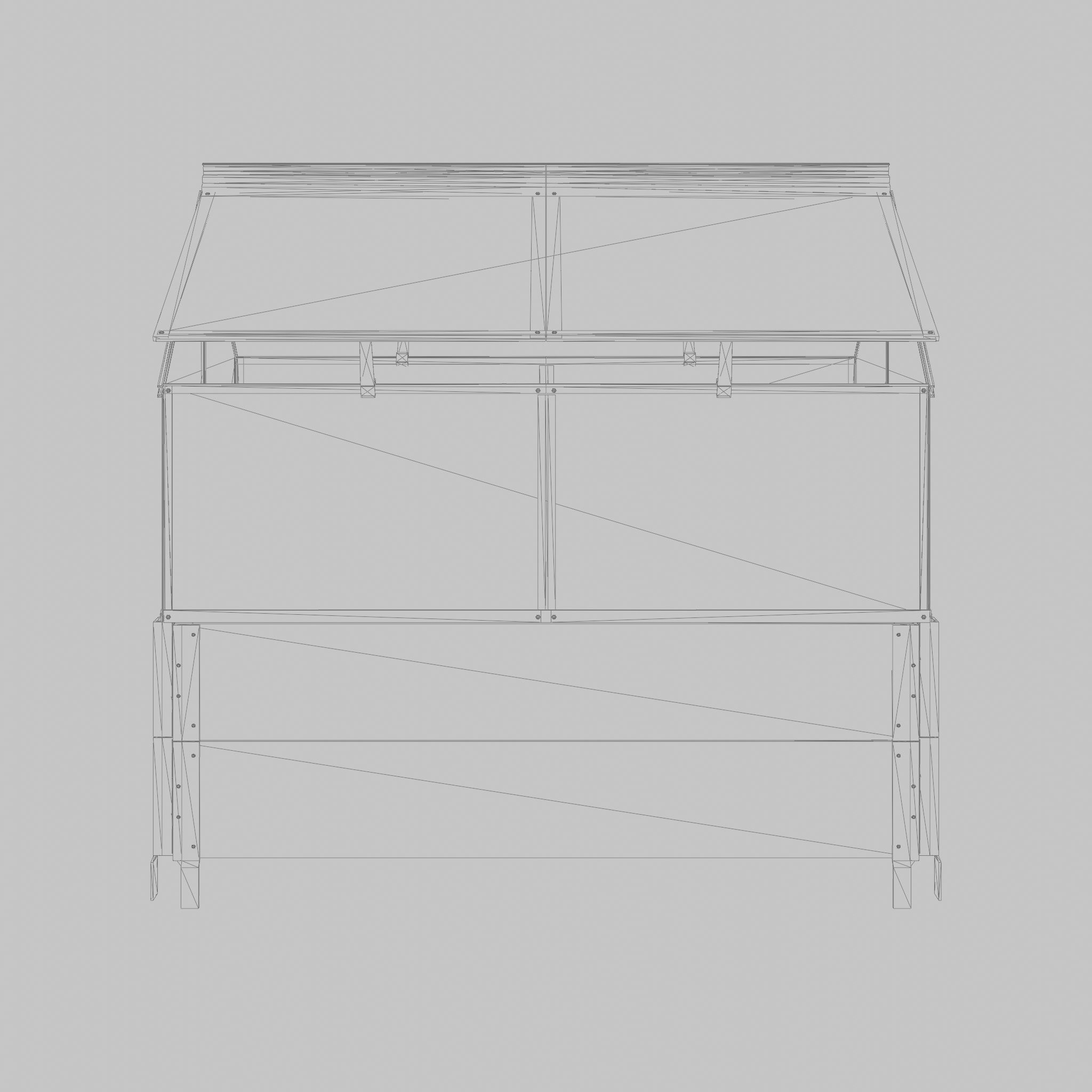 Greenhouse Gaia 3D Model Low-poly 3D model_7