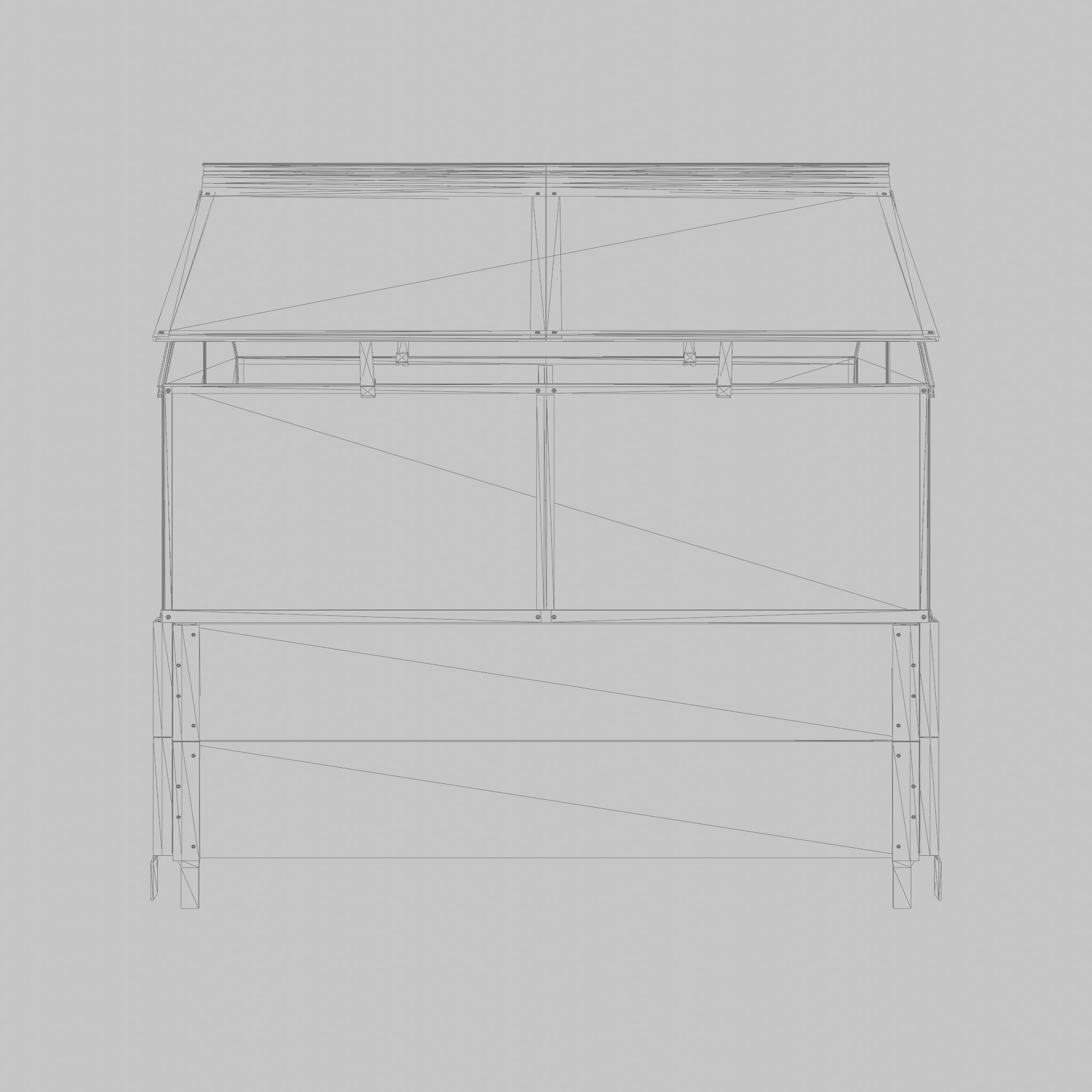 Greenhouse Gaia 3D Model Low-poly 3D model_4