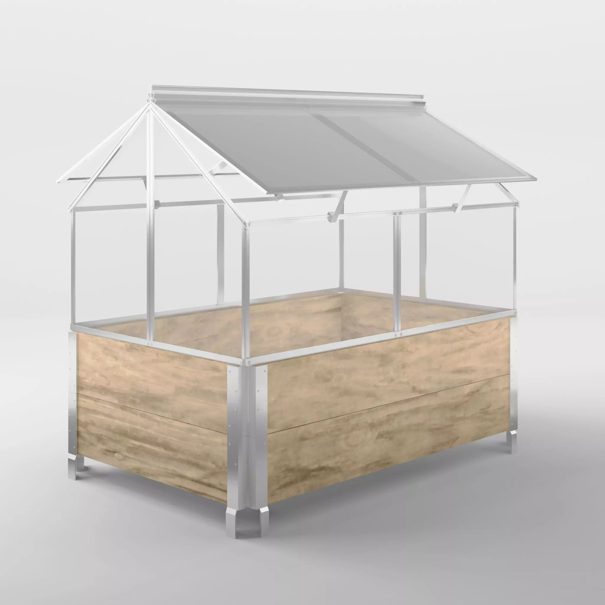 Greenhouse Gaia 3D Model Low-poly 3D model_0