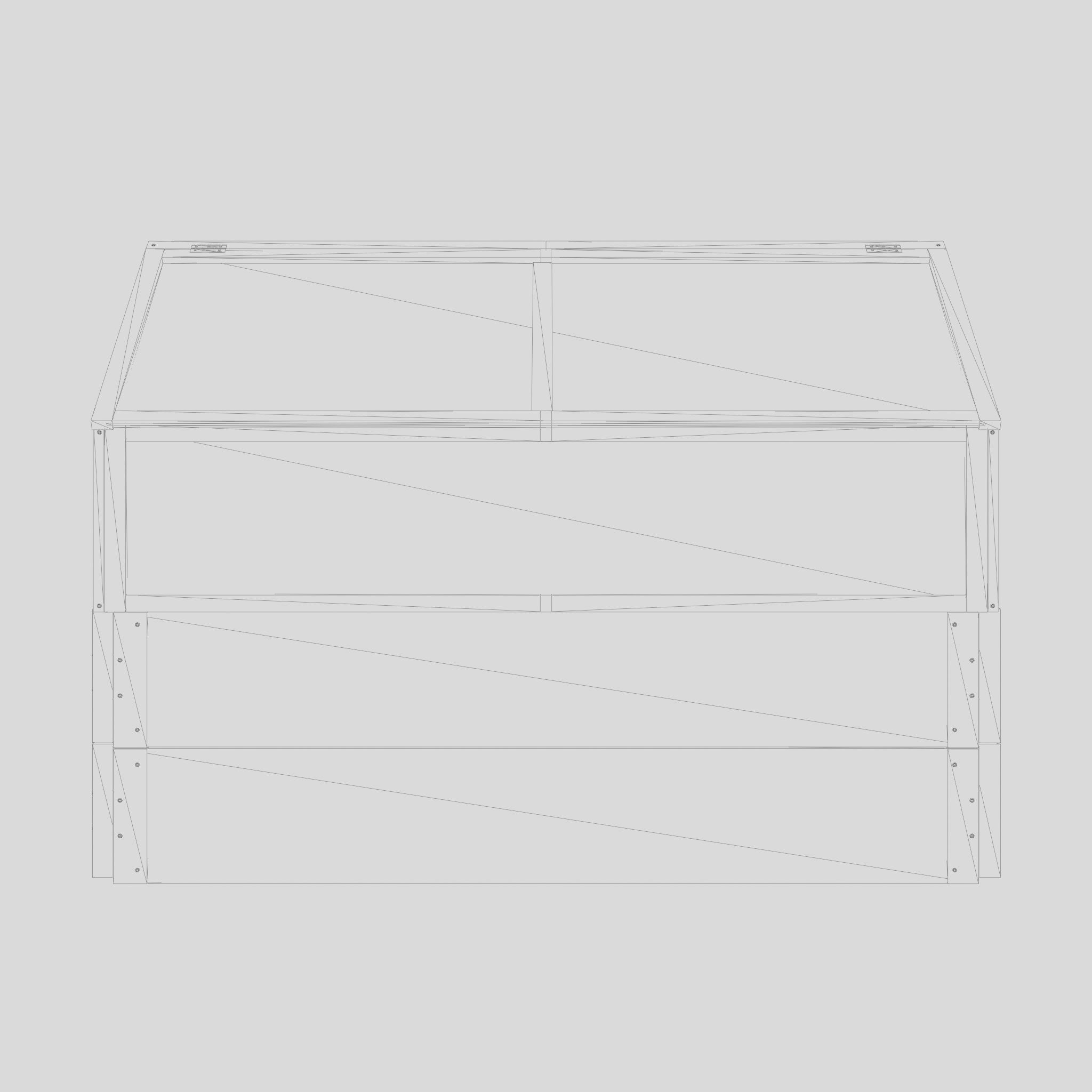 Greenhouse Stina 3D model Low-poly 3D model_7