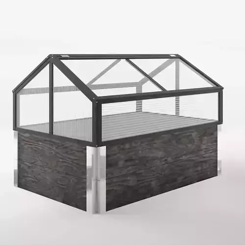 Greenhouse Stina 3D model Low-poly 3D model