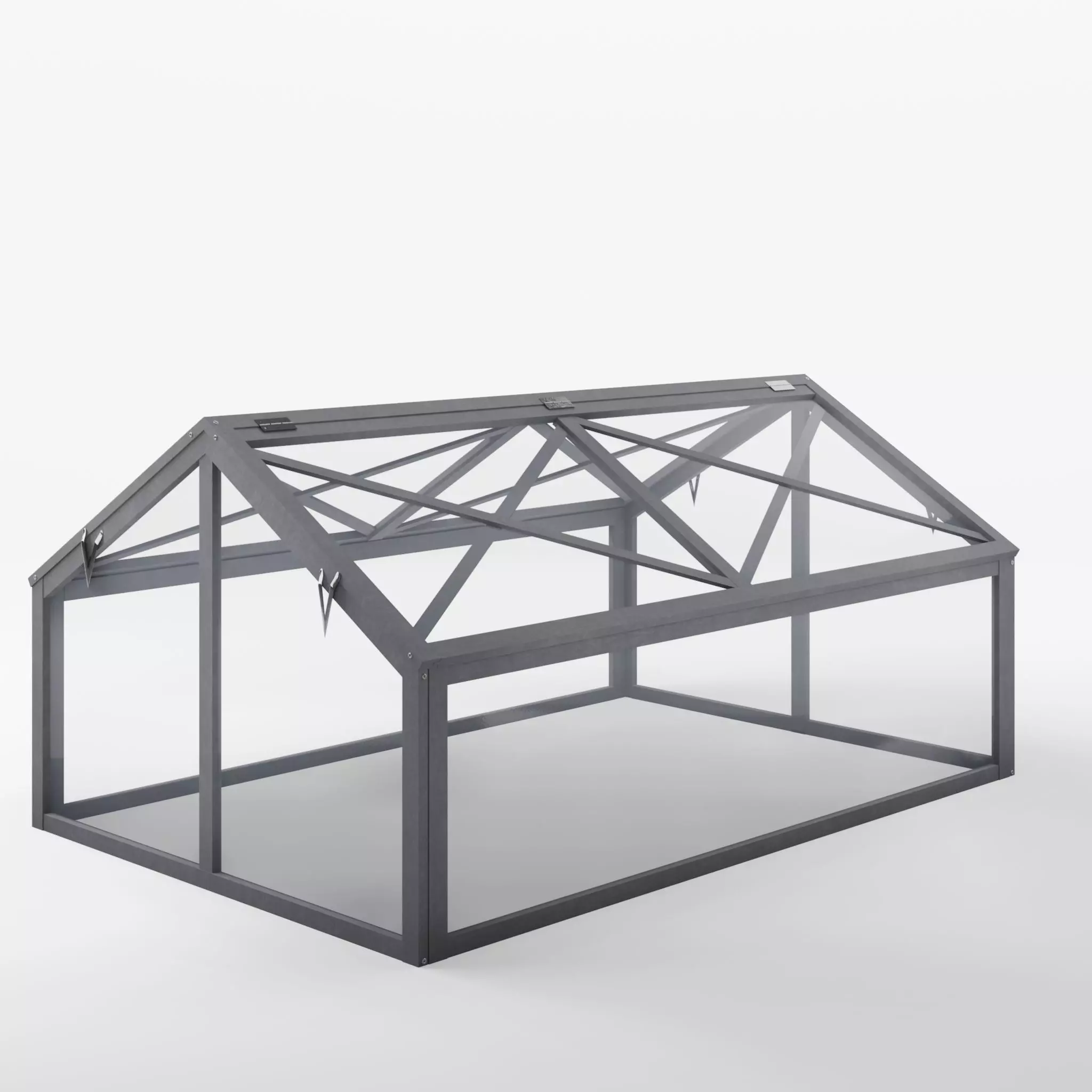 Greenhouse Ingrid 3D Model Low-poly 3D model_0