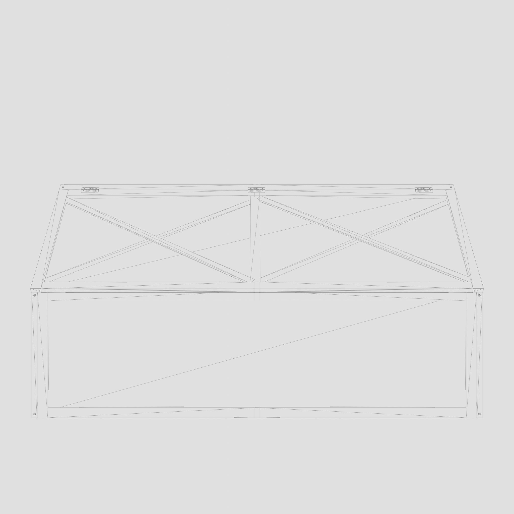 Greenhouse Ingrid 3D Model Low-poly 3D model_4