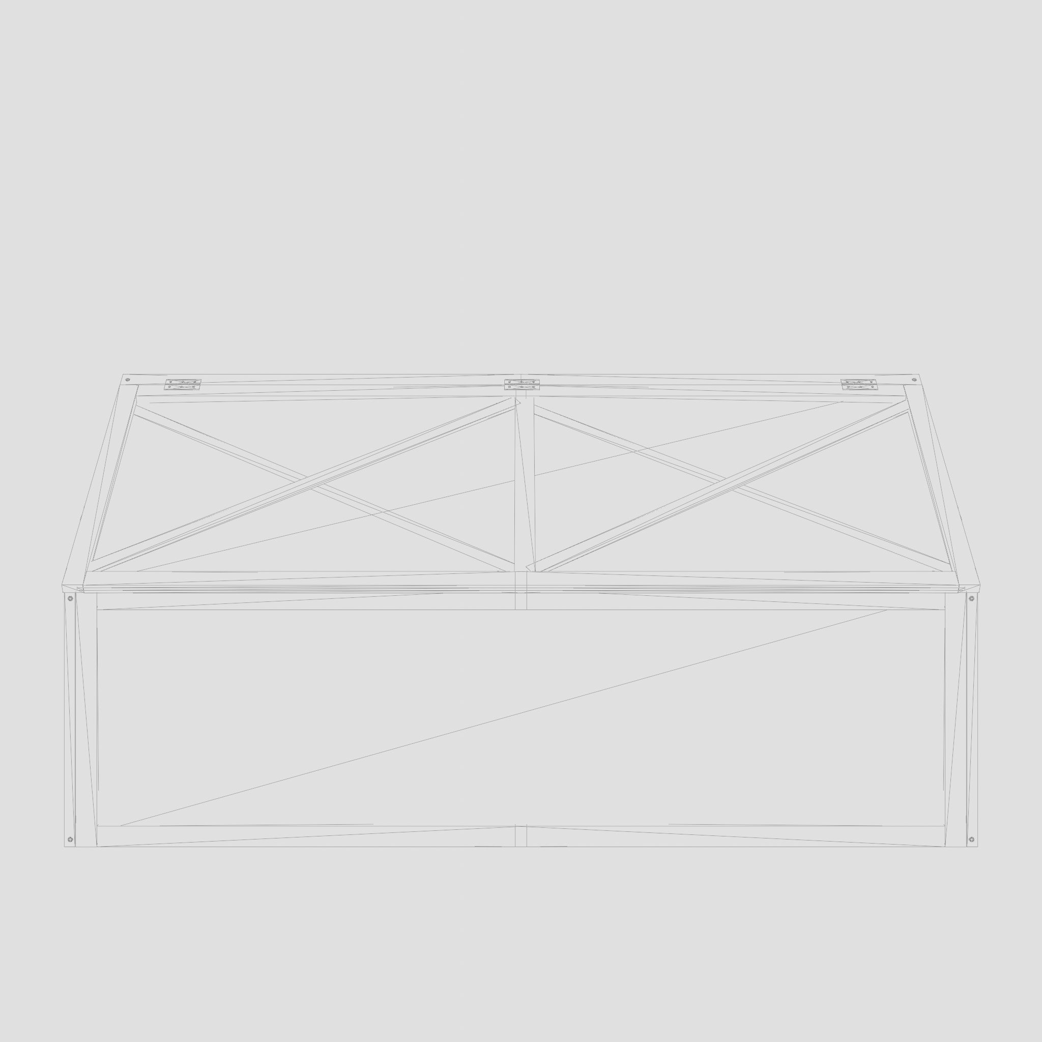 Greenhouse Ingrid 3D Model Low-poly 3D model_7