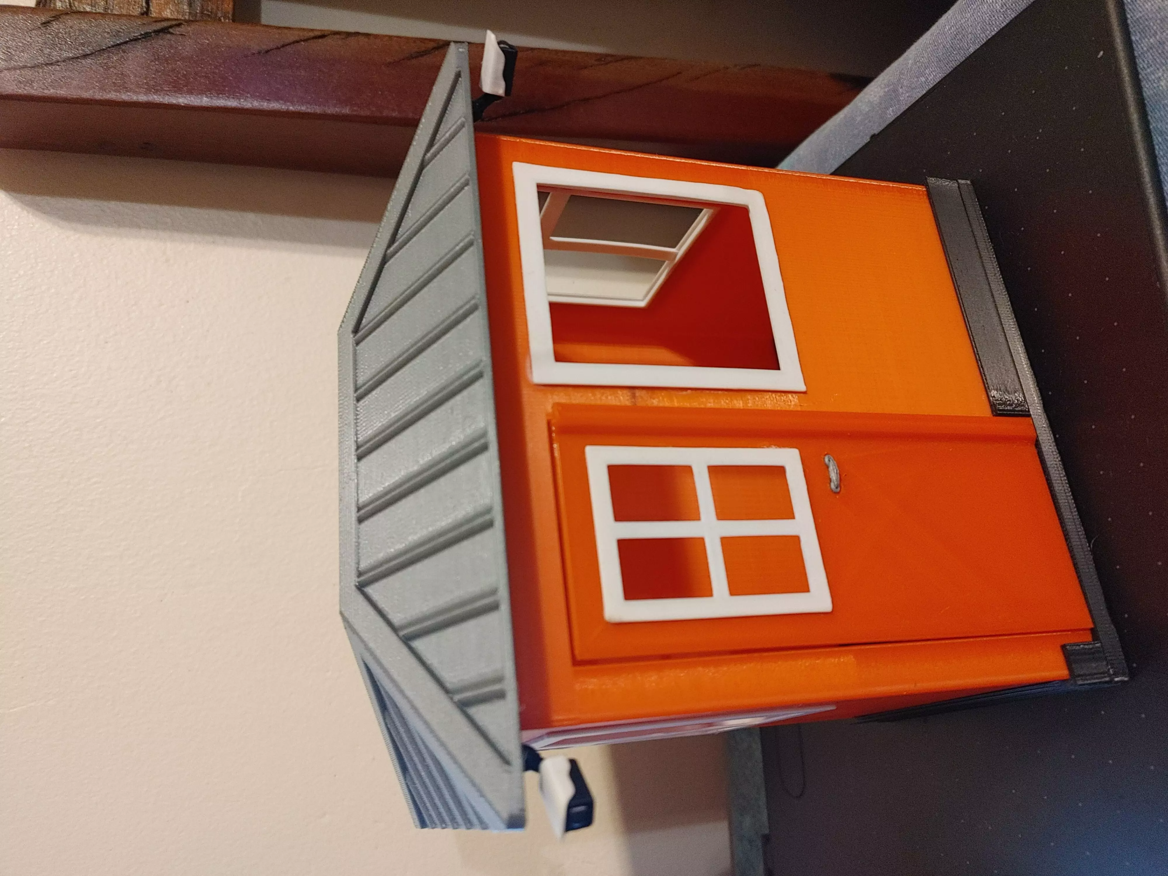 1-14 scale guard house 3D print model_0