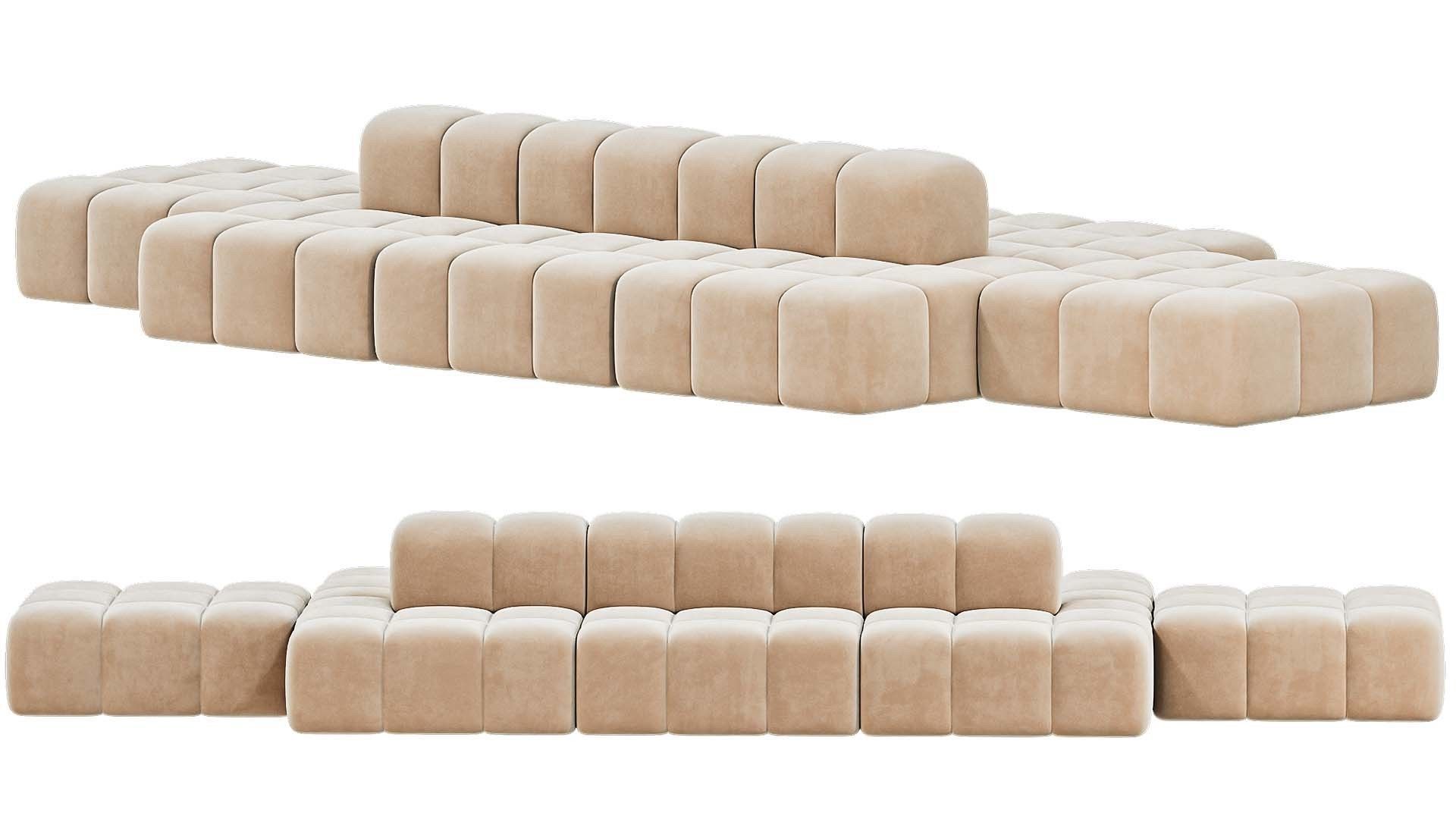 Sofa SACAI 4-MODULE 3D model_1