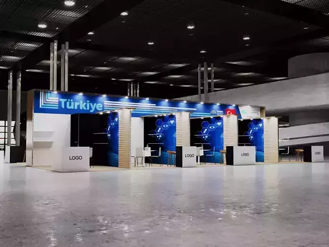 Exhibition Stand Design and Scene