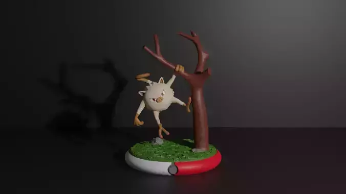 Mankey pokemon 3D print model