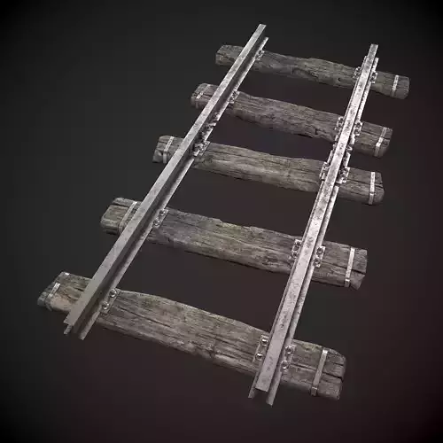 Wooden Railway Tracks