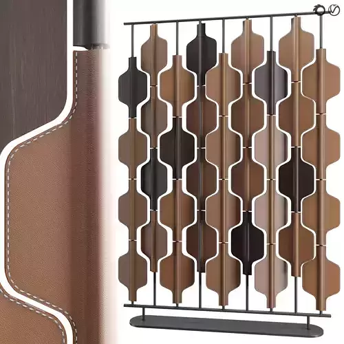 Wooden room divider RO 
