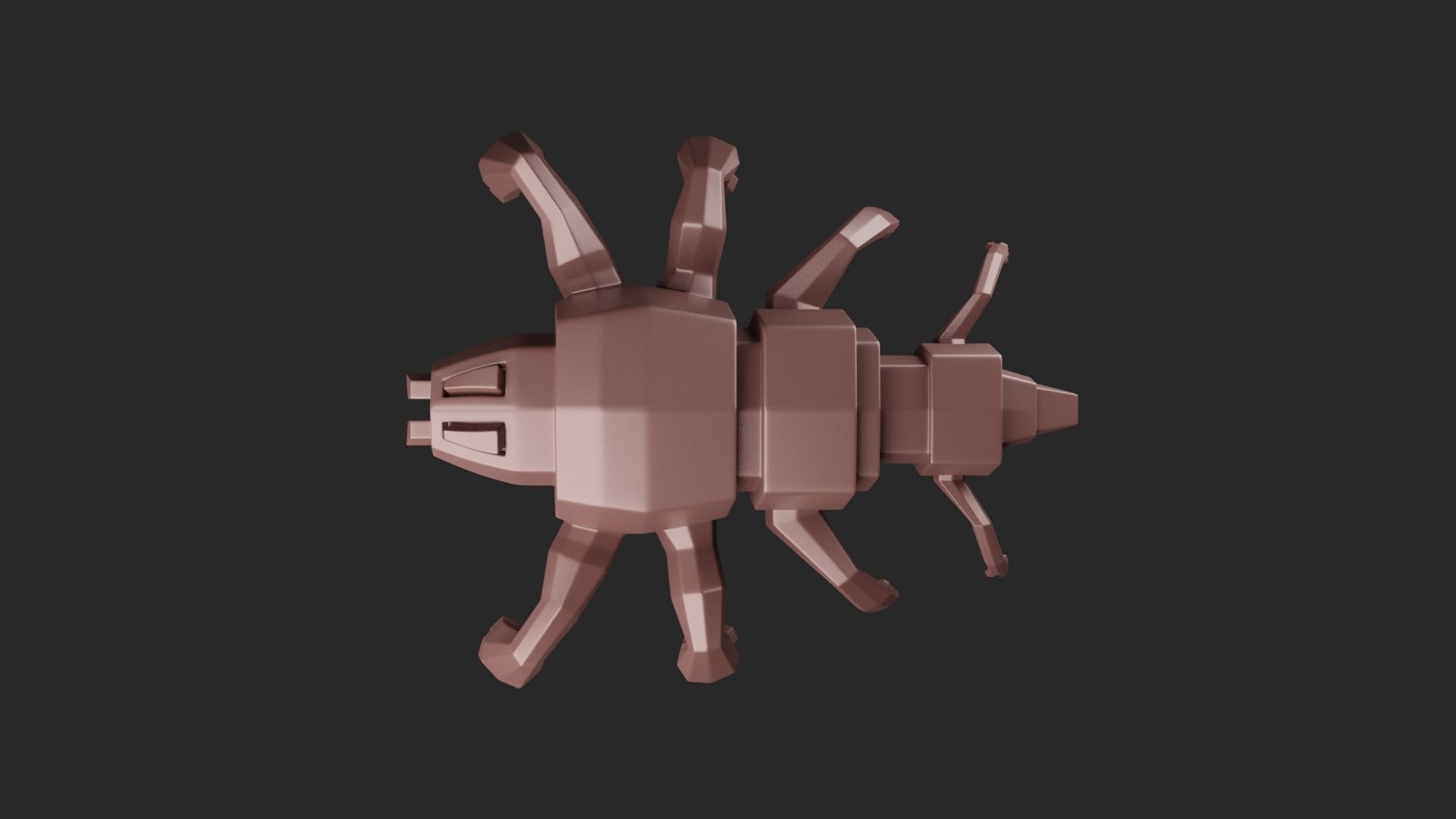 Crab 3D Model 3D print model_4