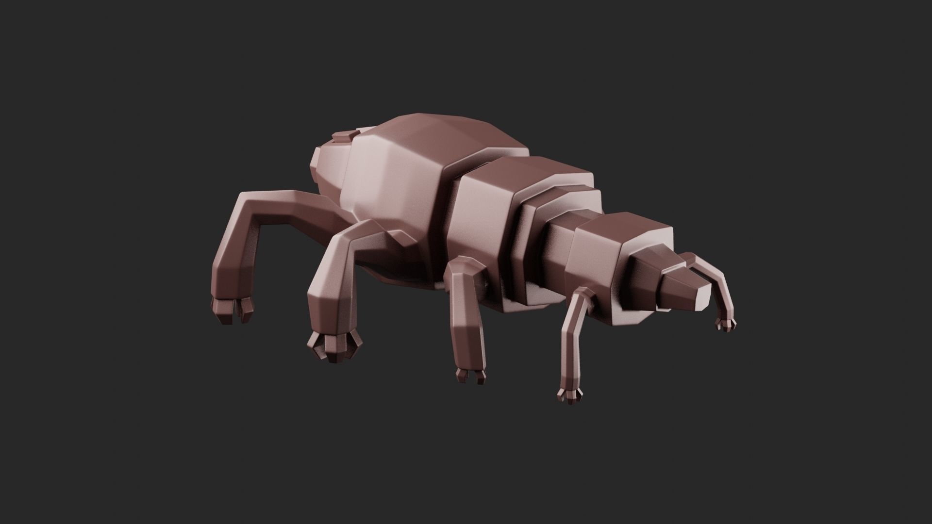 Crab 3D Model 3D print model_3