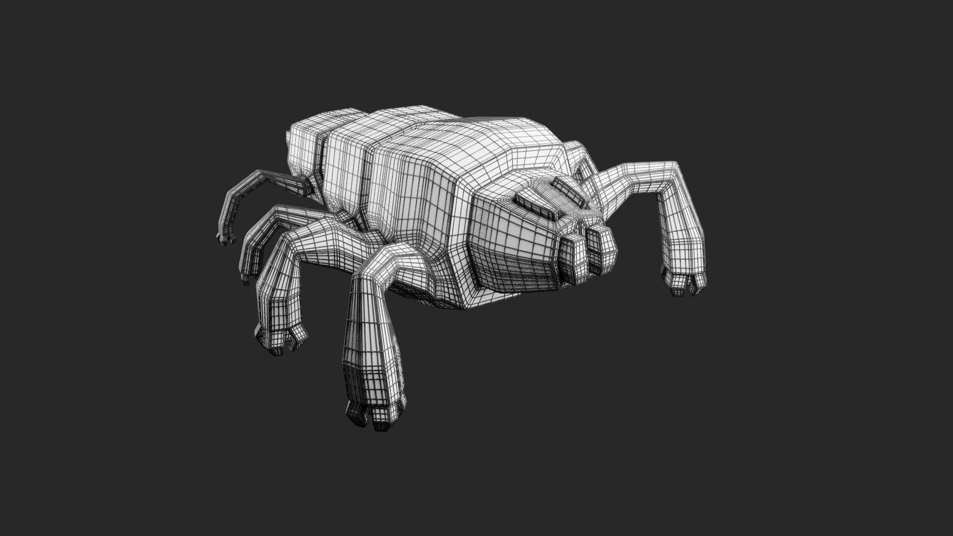 Crab 3D Model 3D print model_5