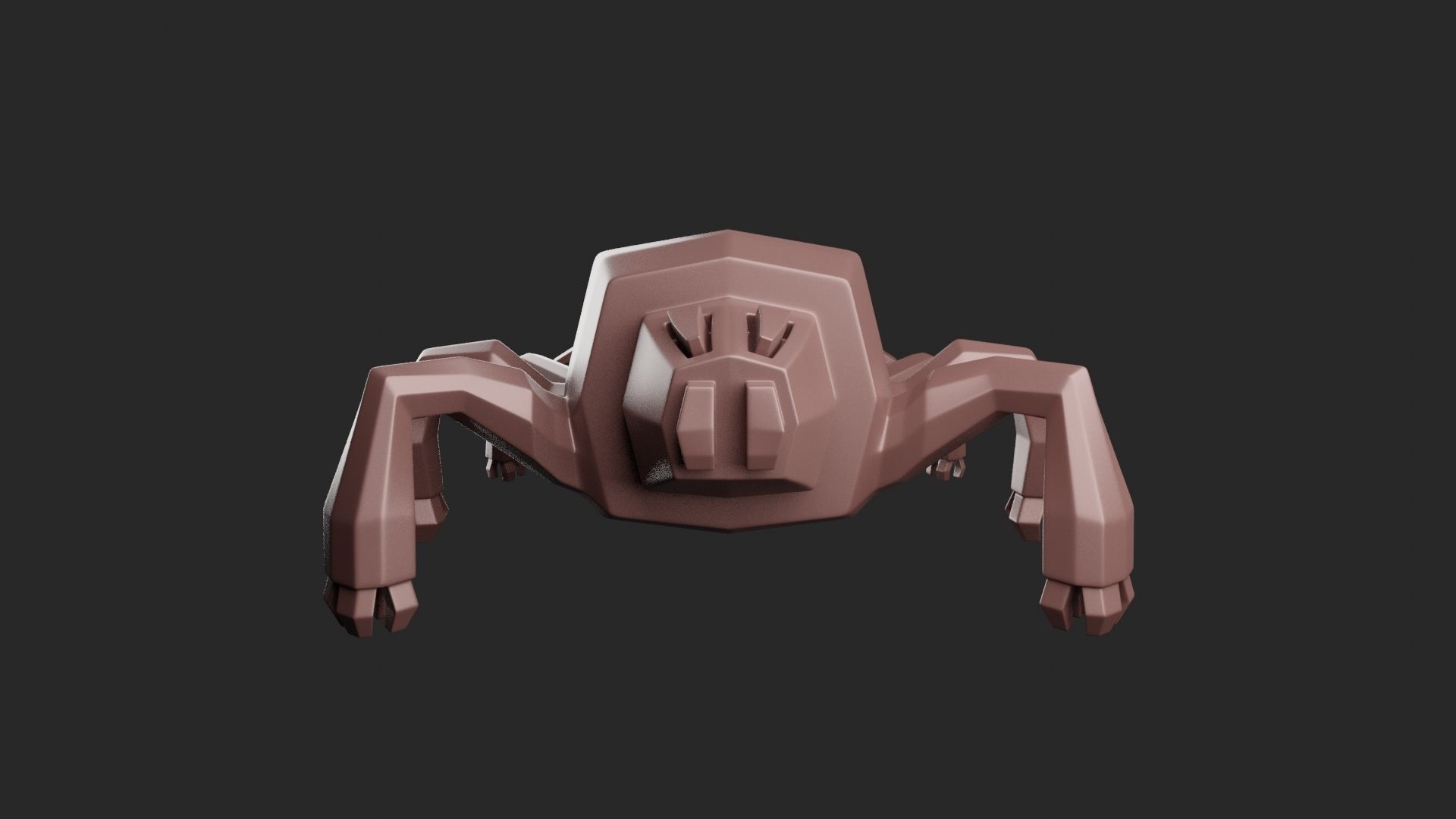 Crab 3D Model 3D print model_1