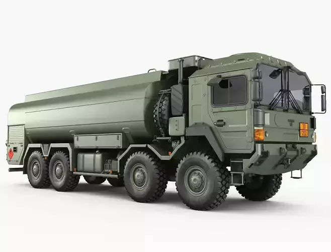 MAN HX77 tanker 3D model