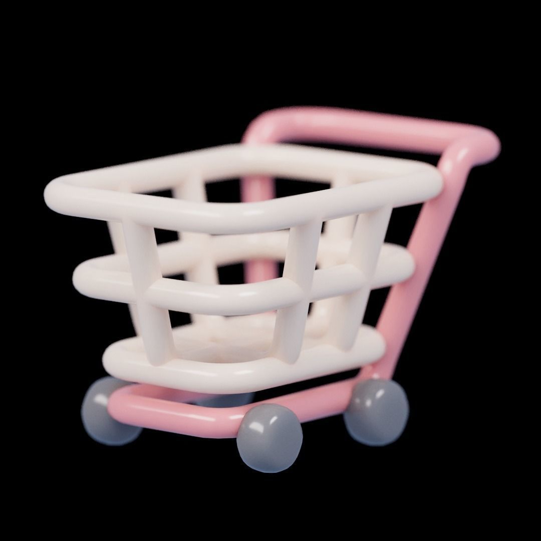 3D UI Elements 001 Pack Low-poly 3D model_11