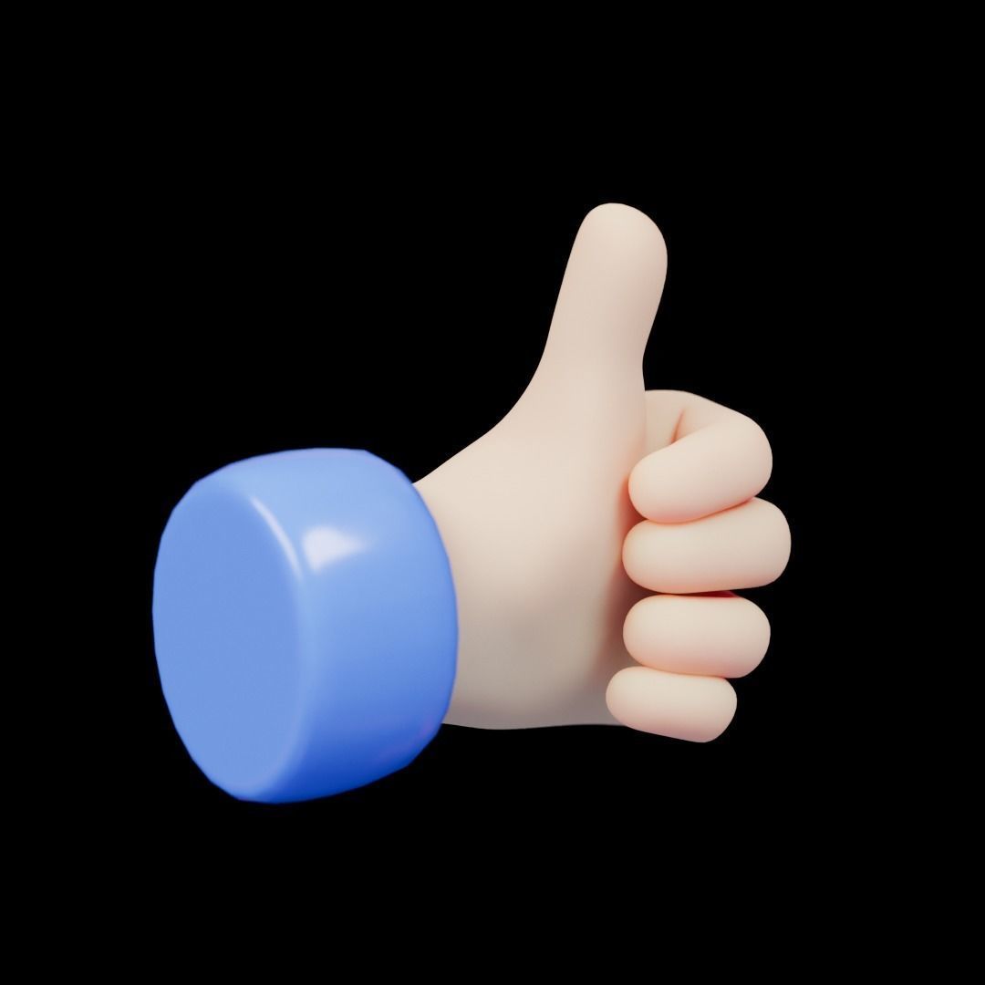 3D UI Elements 001 Pack Low-poly 3D model_4