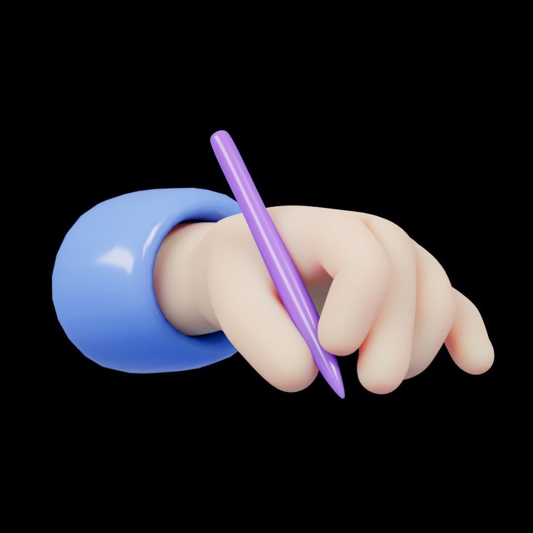 3D UI Elements 001 Pack Low-poly 3D model_1