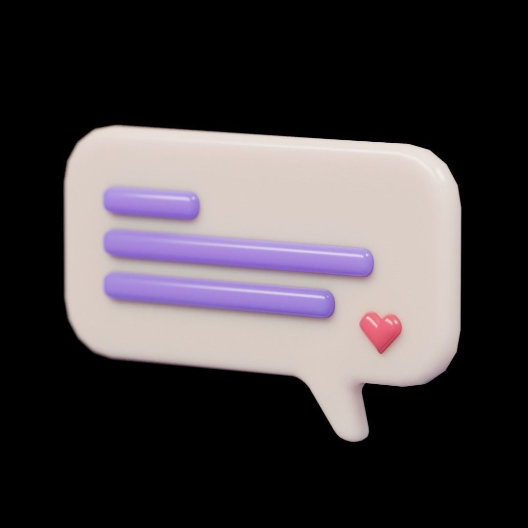 3D UI Elements 001 Pack Low-poly 3D model_20