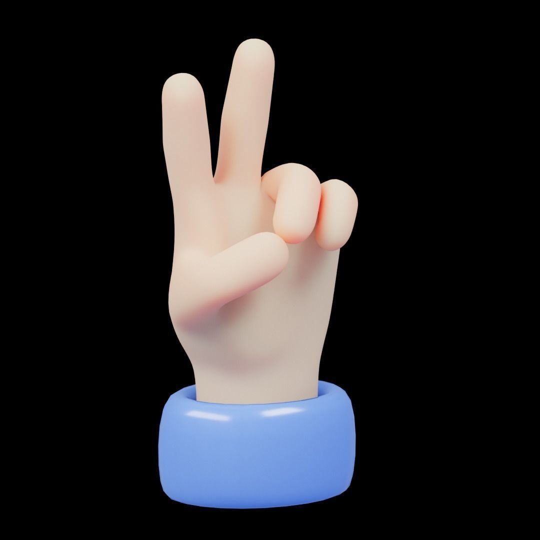 3D UI Elements 001 Pack Low-poly 3D model_2