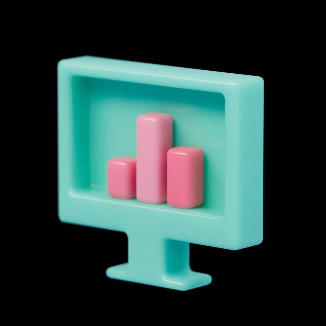 3D UI Elements 001 Pack Low-poly 3D model_27