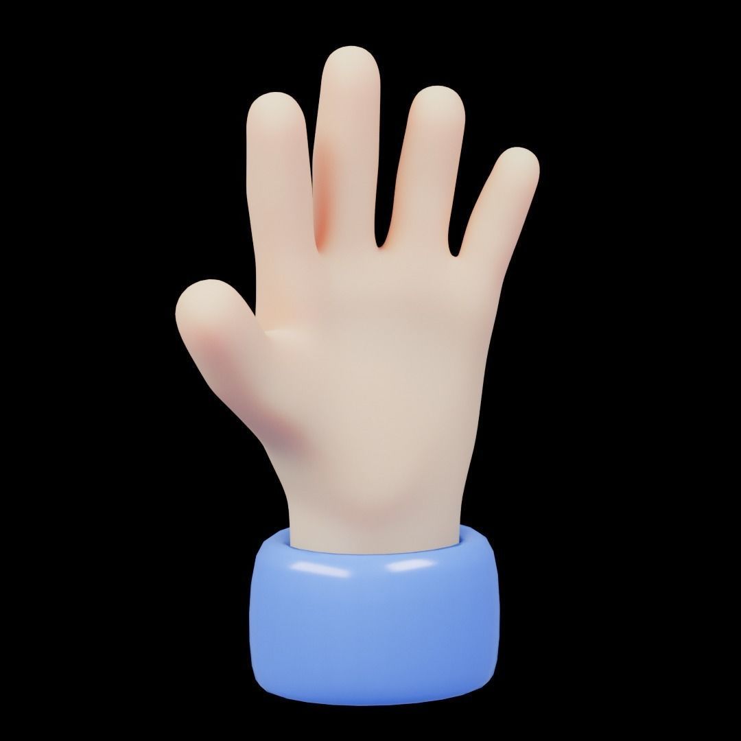 3D UI Elements 001 Pack Low-poly 3D model_5