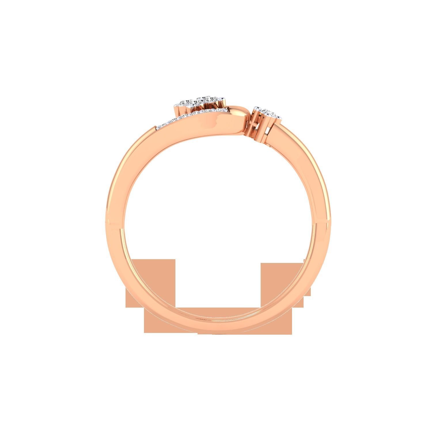 Women Wedding Engagement Ring STL OBJ FBX Renders Details 3D print model_23