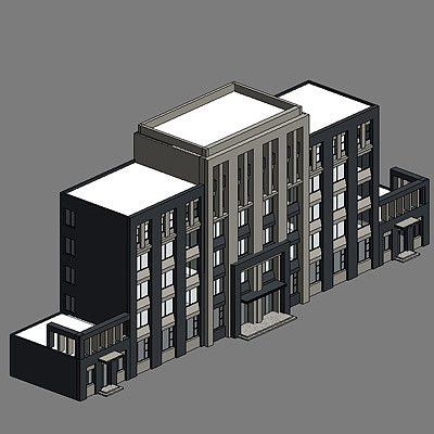 2004-06-01 gao tang ban gong lou 3D model_1