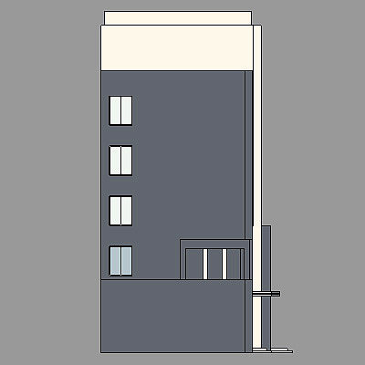 2004-06-01 gao tang ban gong lou 3D model_4