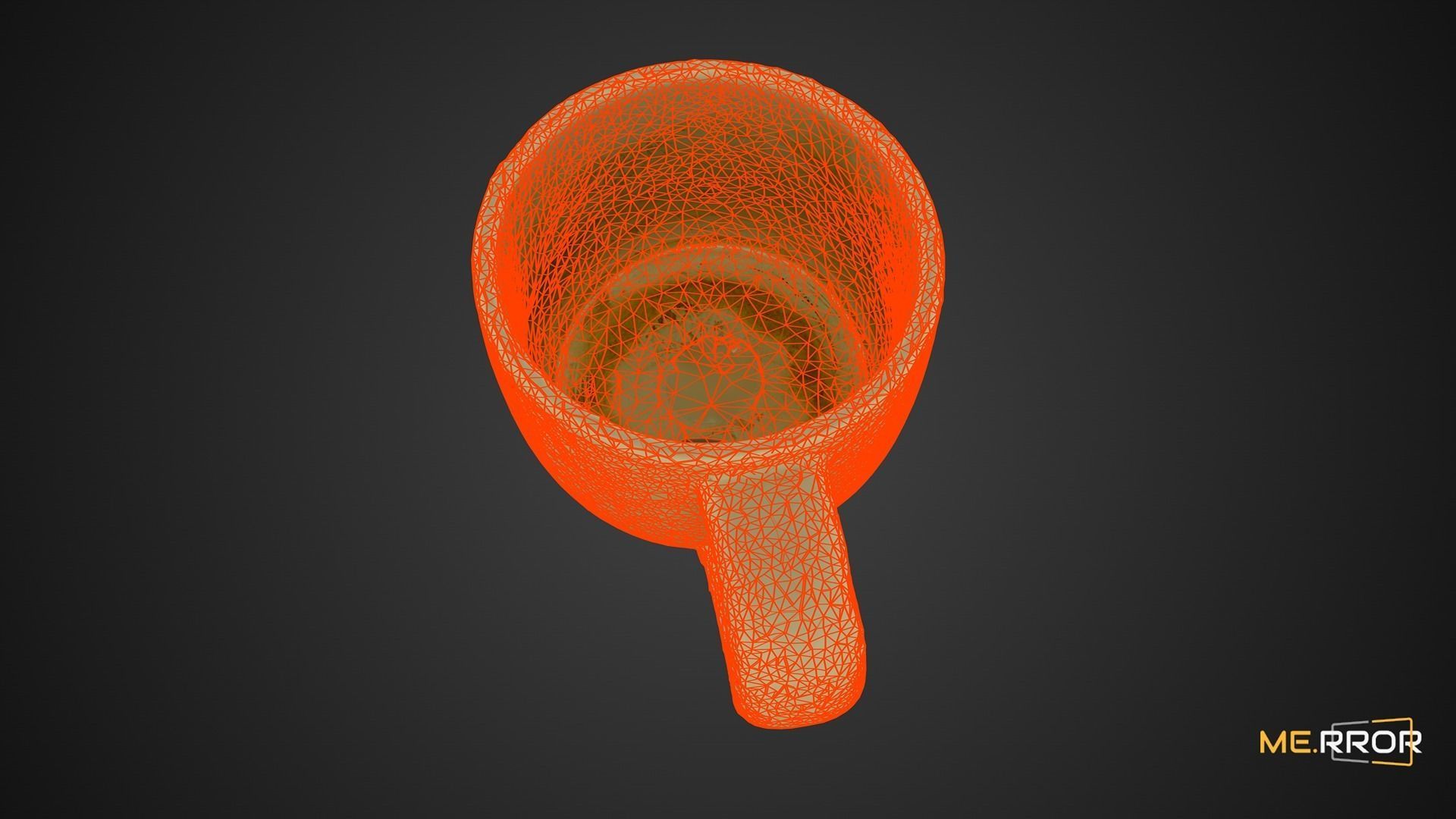 Game Ready Mug Cup Low-poly 3D model_5