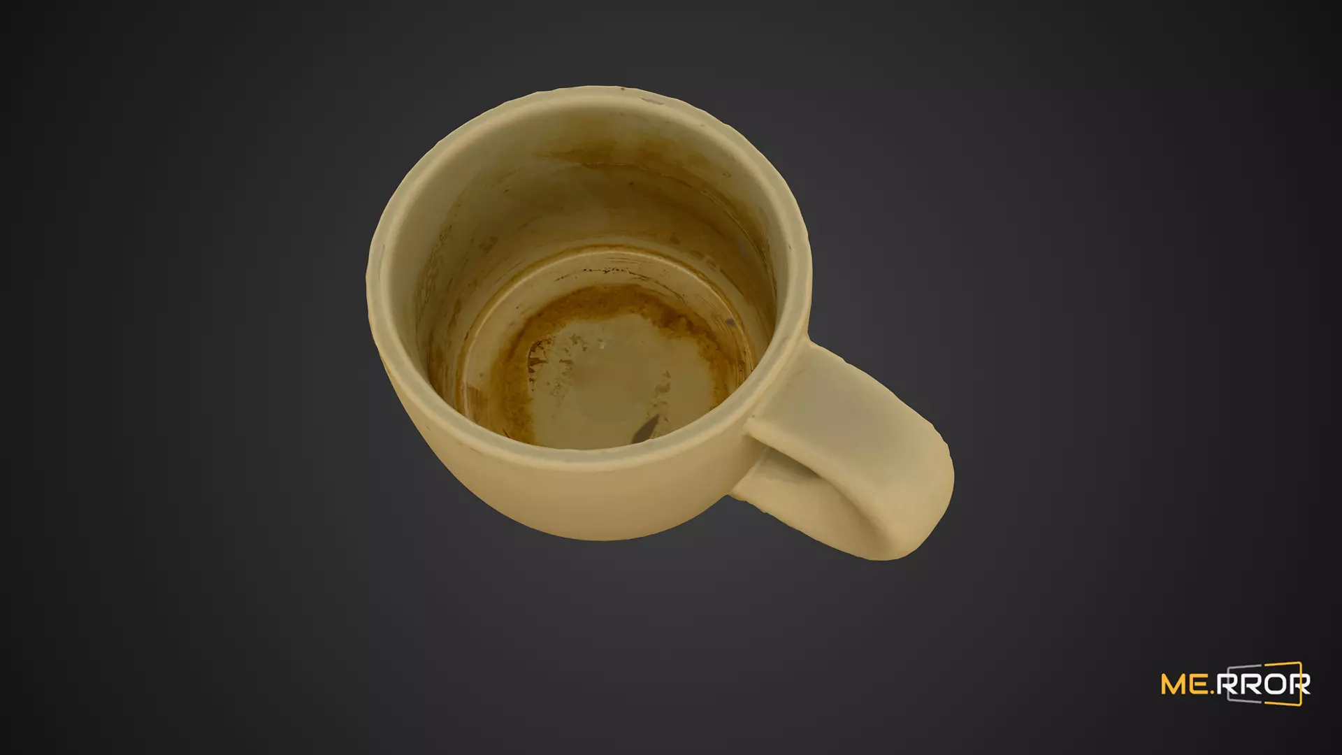 Game Ready Mug Cup Low-poly 3D model_0