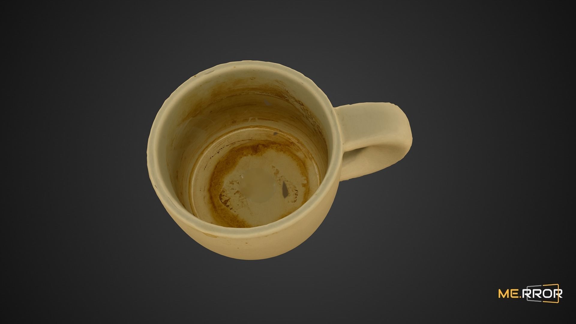Game Ready Mug Cup Low-poly 3D model_7